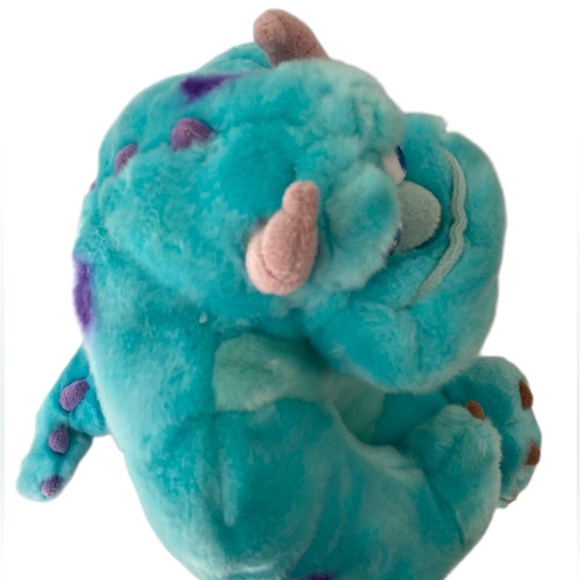 Disney Store Exclusive Sully 10” Monsters Inc Plush Stuffed Animal Foot Stamp - Picture 7 of 9